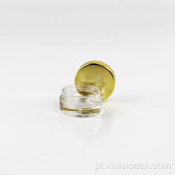 5g pequena forma redonda cosmética como jar